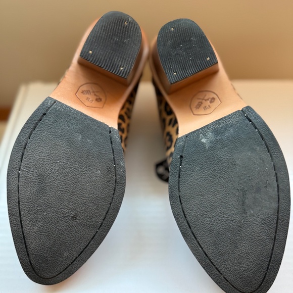 Poppy Barley Leopard Mule Boots - Picture 5 of 5